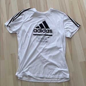ADIDAS White Tee Shirt